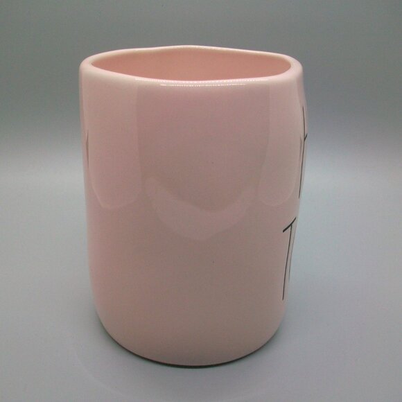 Rae Dunn Pink HOP TO IT Mug Artesian Collection - Picture 4 of 6
